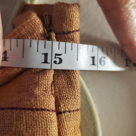 Anthropologie Meghan Embroidered Pocketed Wrap Mini Skirt US Size 10 Boho Indie - Picture 11 of 16